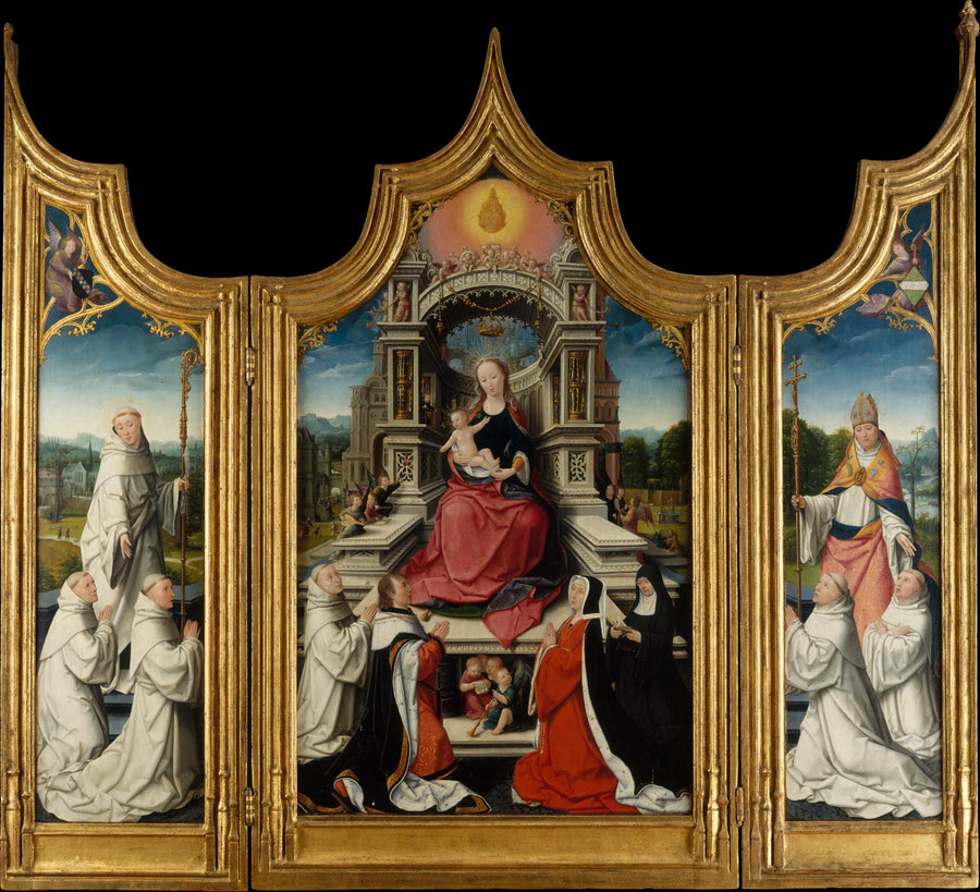 Le Retable du Cellier - Jean Bellegambe