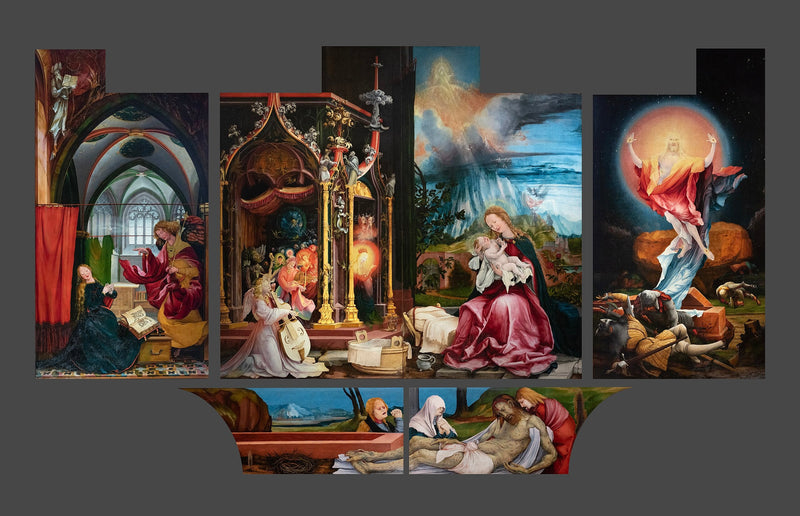 Issenheim-Relief første åbning - Matthias Grünewald