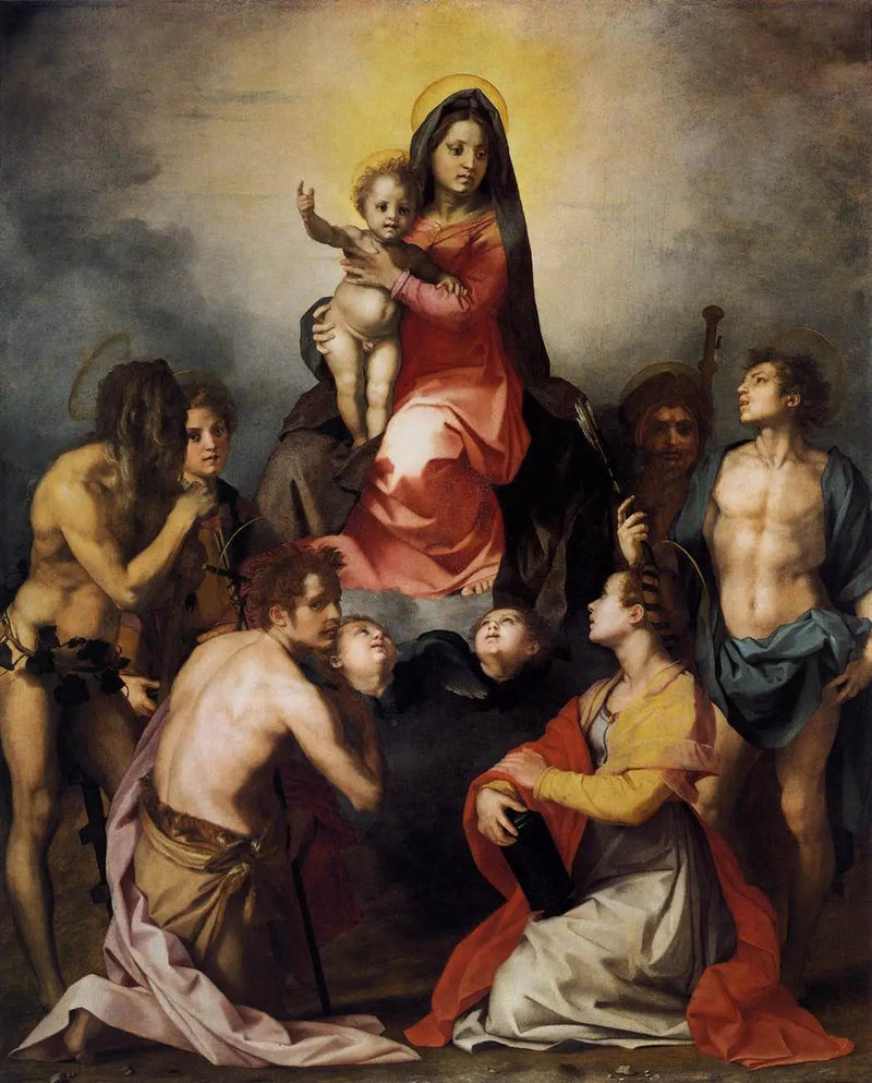 Gambassi-bordplade - Andrea del Sarto
