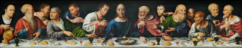 Kristi sorgens bord: Nadver - Joos van Cleve