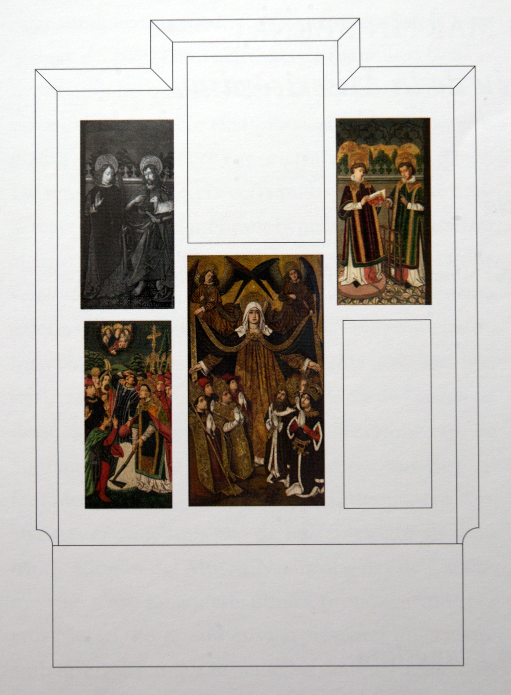 Retable de la Mare de Déu de la Misericordia par Bartolomé Bermejo - Bartolomé Bermejo - Alpha Reproduction