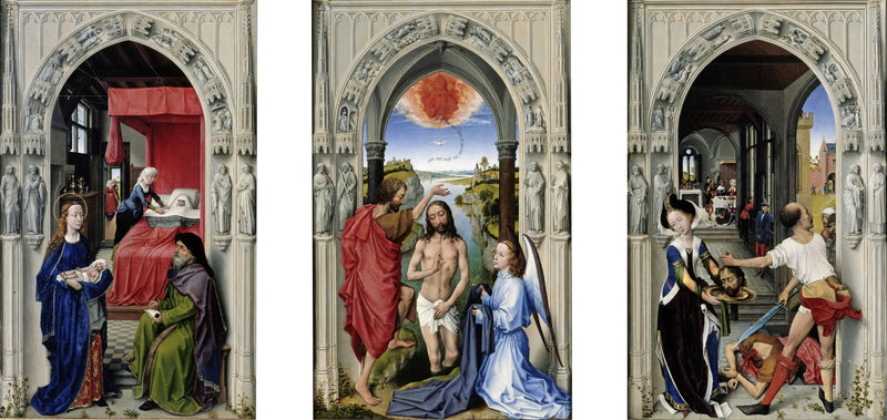 Johannes Døberens Bord - Rogier van der Weyden