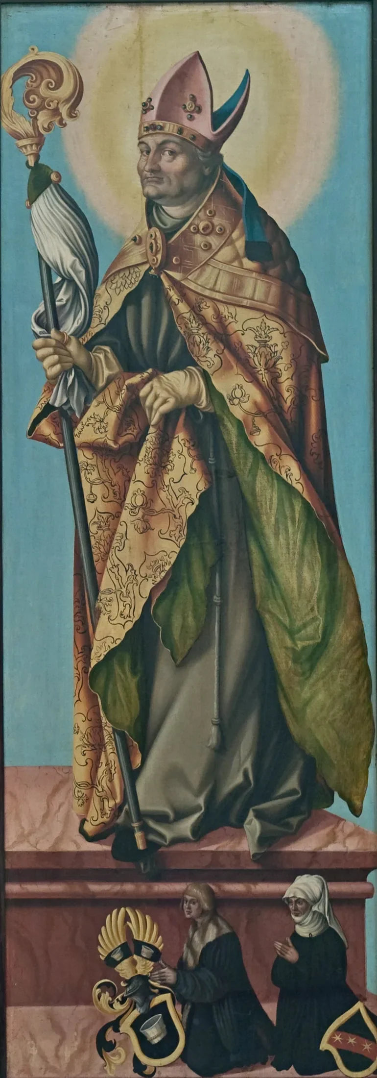 Retabel af Sankt Johannes: Sankt Louis af Toulouse - Hans Baldung Grien