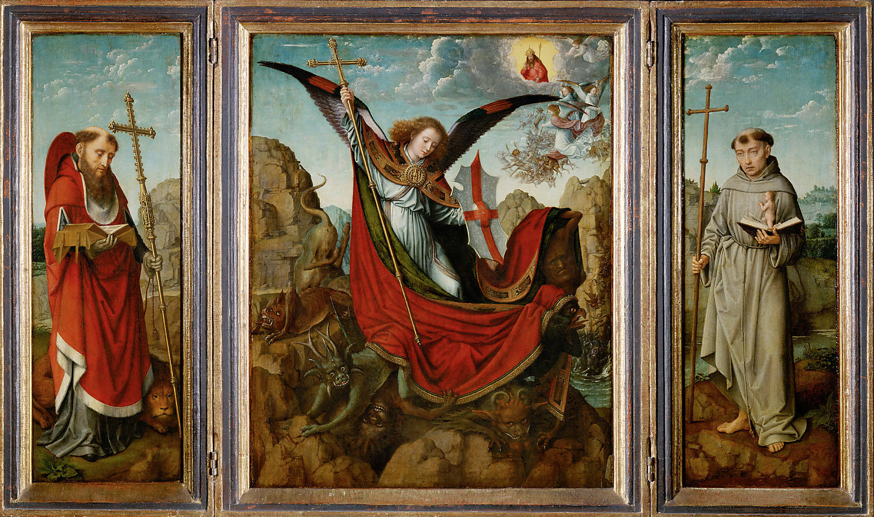 Retable de saint Michel - Gérard David - Alpha Reproduction