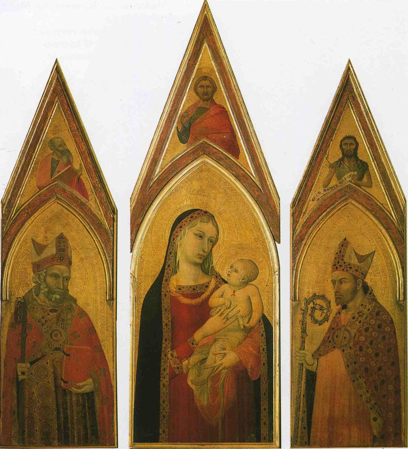 Retabel af Saint Proculus - Ambrogio Lorenzetti