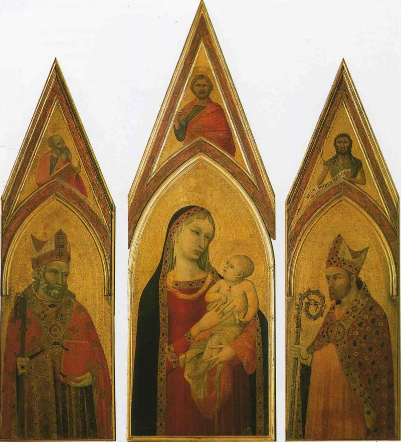 Retabel af Saint Proculus - Ambrogio Lorenzetti