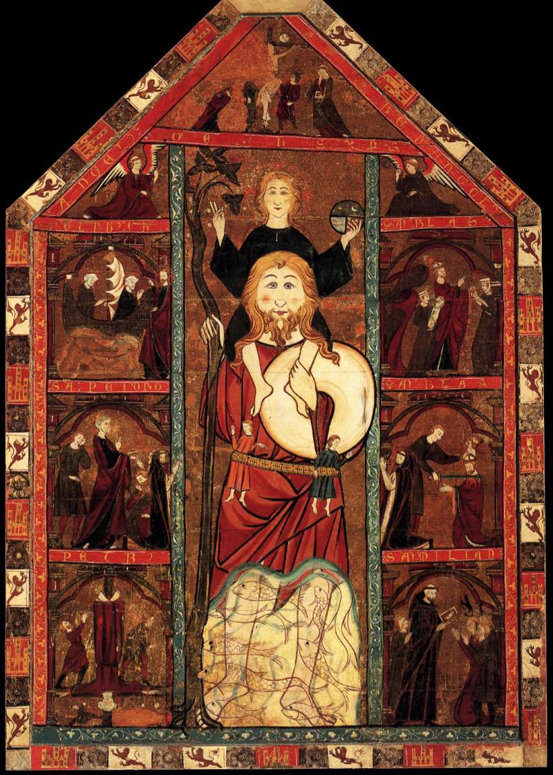 Retable de Saint Christophe - Artiste inconnu
