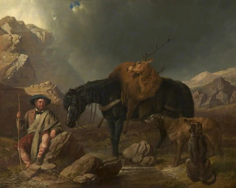 Jagtens tilbagevenden - John Frederick Herring, Sr.