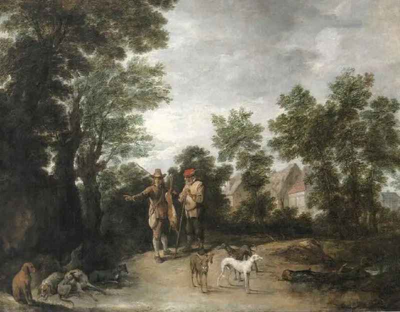 Tilbagevenden fra optagelsen - Thomas Gainsborough