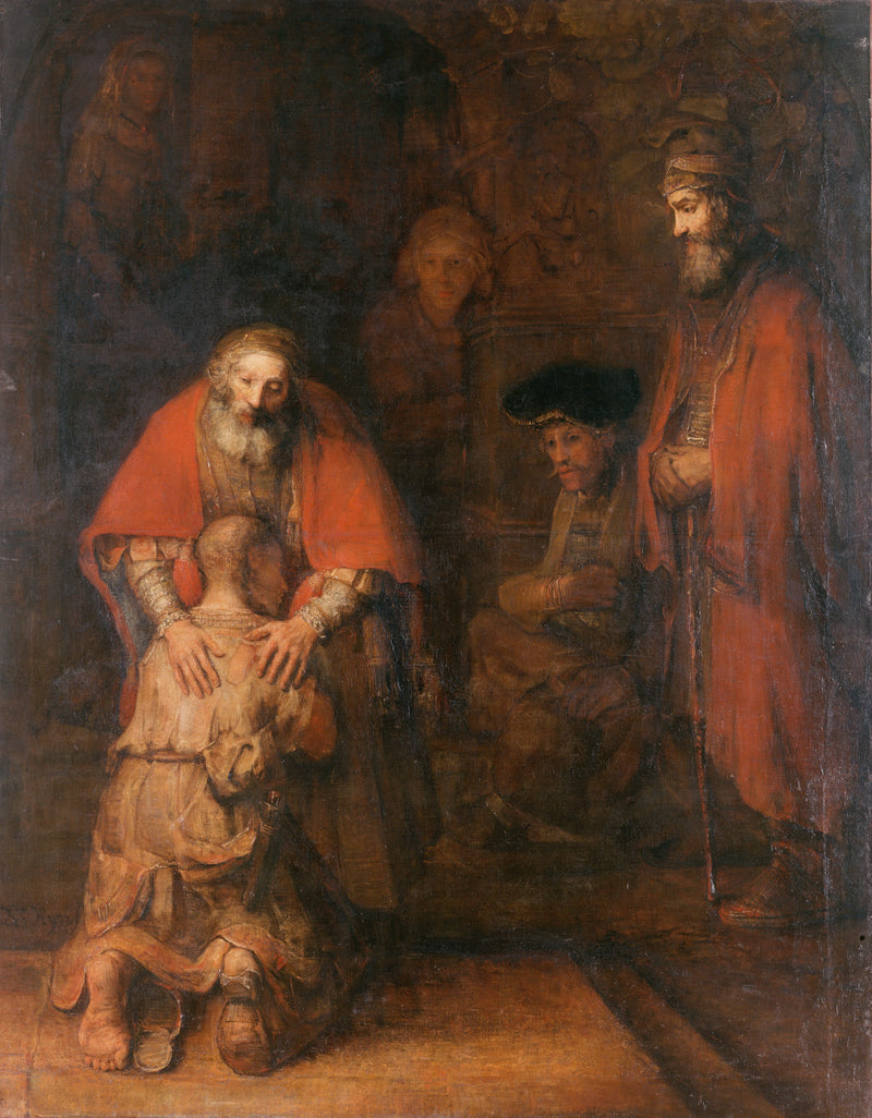 Den fortabte søns tilbagevenden - Rembrandt