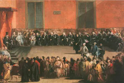 Konsulær møde - Giovanni Battista Tiepolo