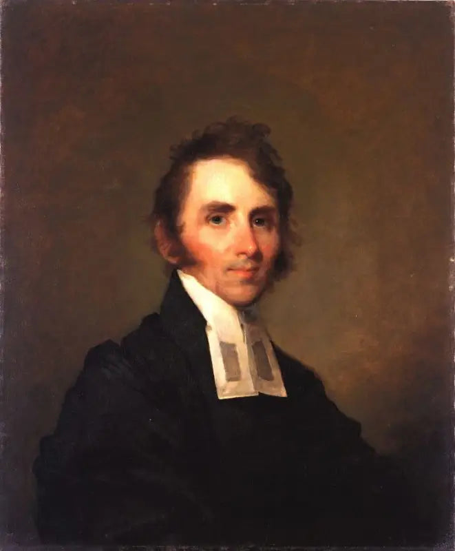 Révérend William Ellery Channing - Gilbert Stuart - Alpha Reproduction