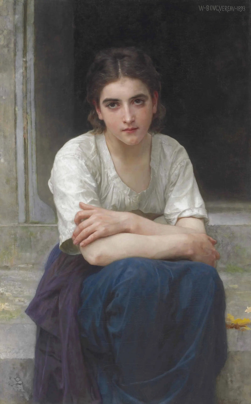Drømmeri på Tærsklen - Bouguereau