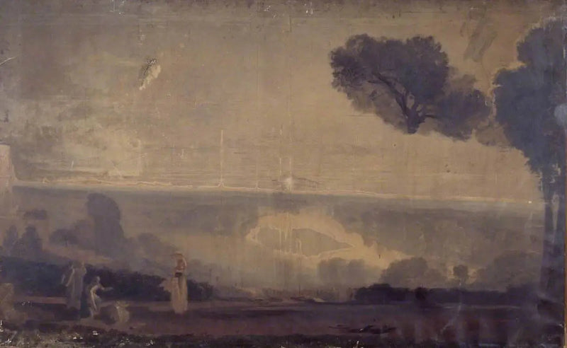 Richmond Hill med piger, der bærer majs - J. M. W. Turner