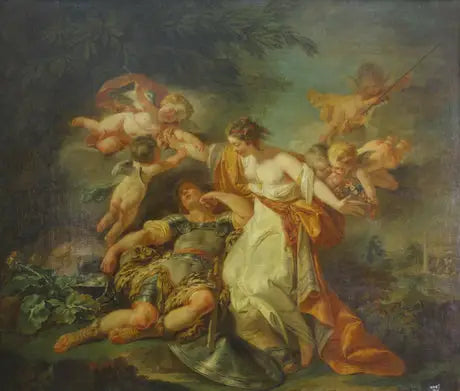 Rinaldo og Armida - Jean-Honoré Fragonard