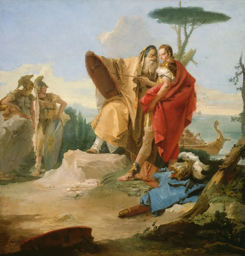 Rinaldo og Ascalon-magikeren - Giovanni Battista Tiepolo