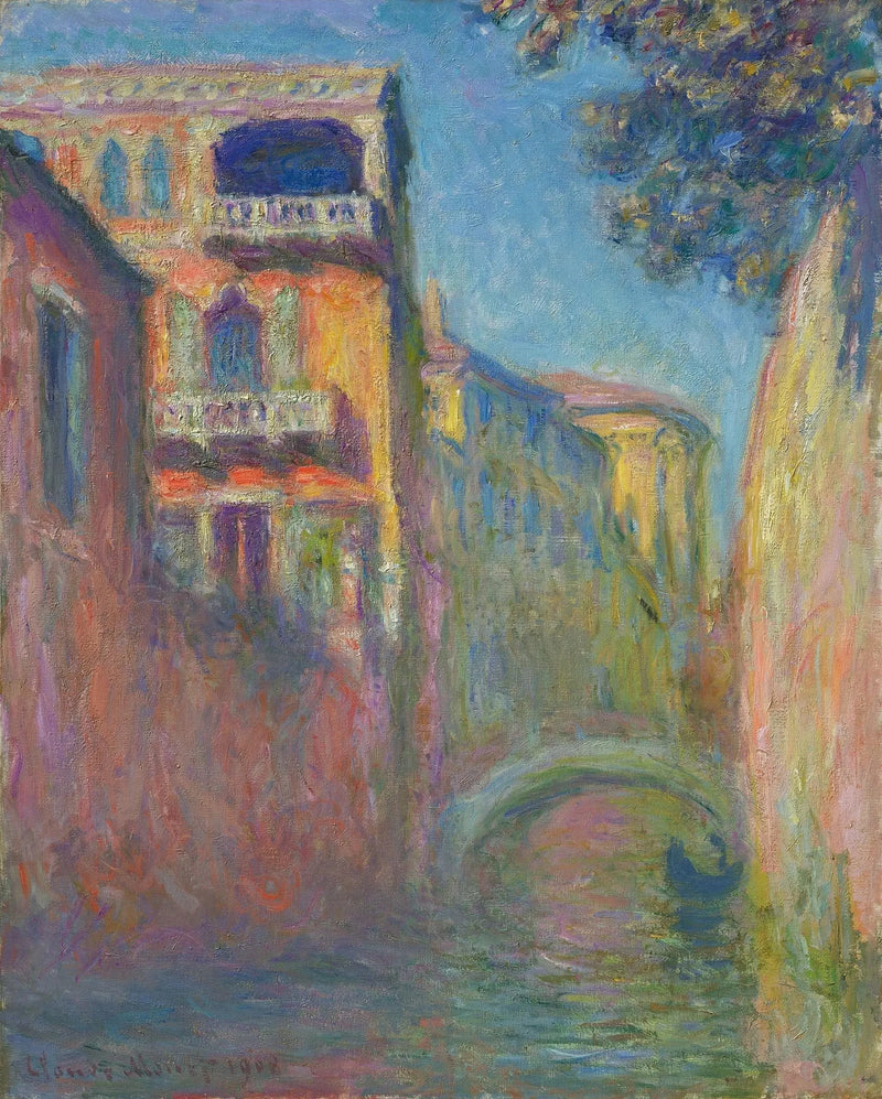 Rio della Salute, Museum Barberini W1762 - Claude Monet