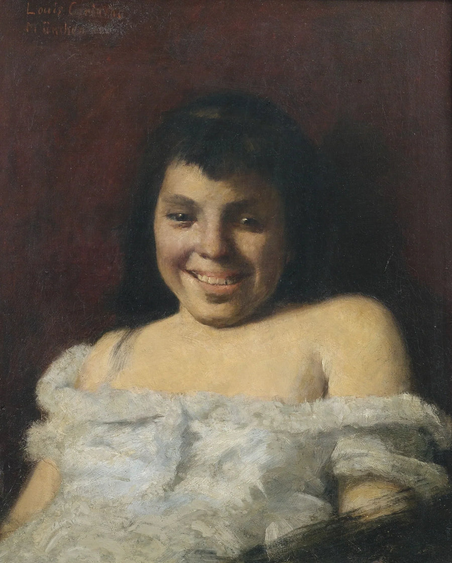 Rire fille - Lovis Corinth