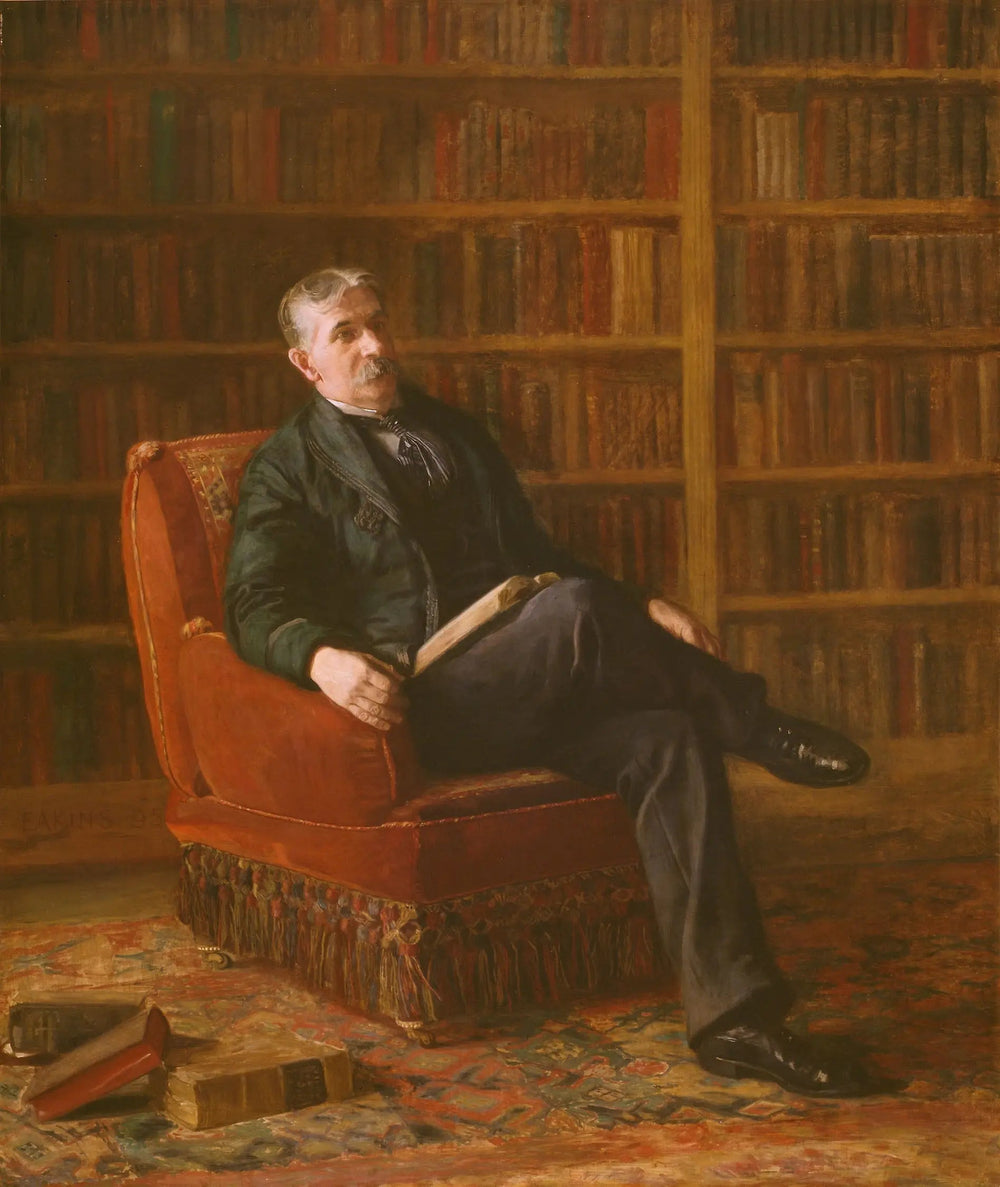 Riter Fitzgerald - Thomas Eakins image 1 copie peinte à la main à l’huile