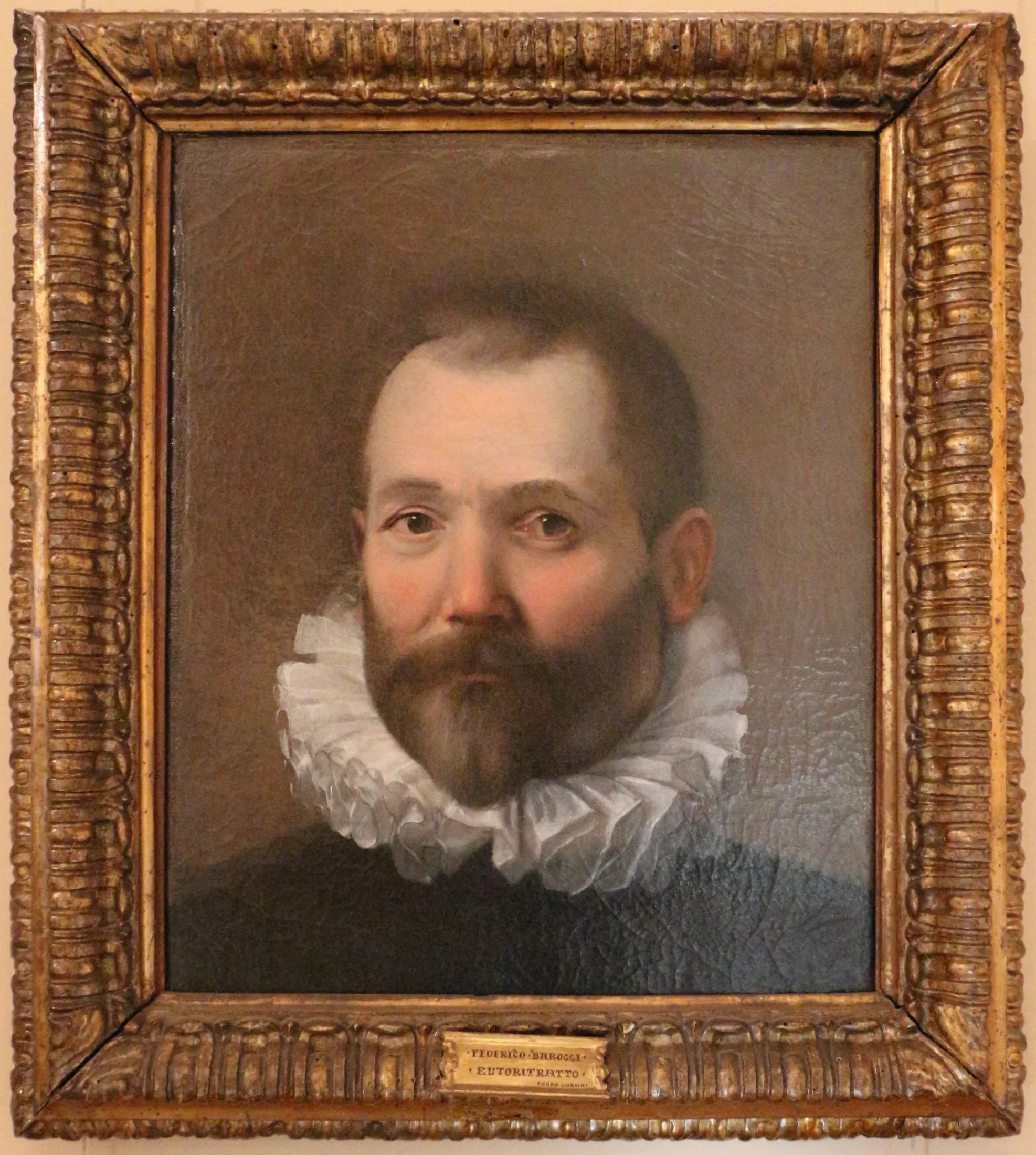 Ritratto di uomo di mezza età - Federico Barroci image 1 reproduction d’œuvre d’art à l’huile