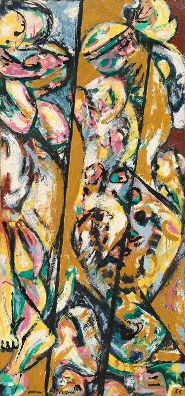 Rituel - Jackson Pollock image 1 reproduction réalisée par Alpha Reproduction