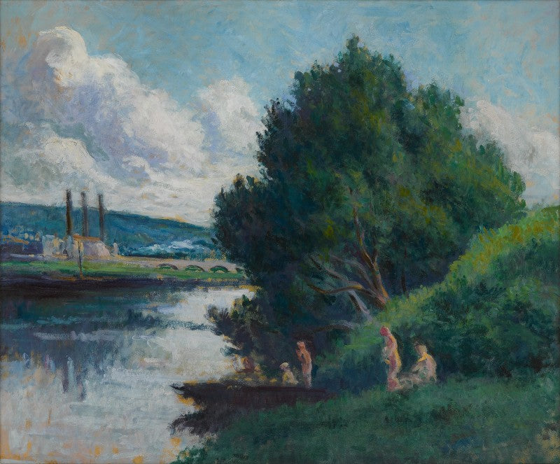 Seinebredderne - Maximilien Luce