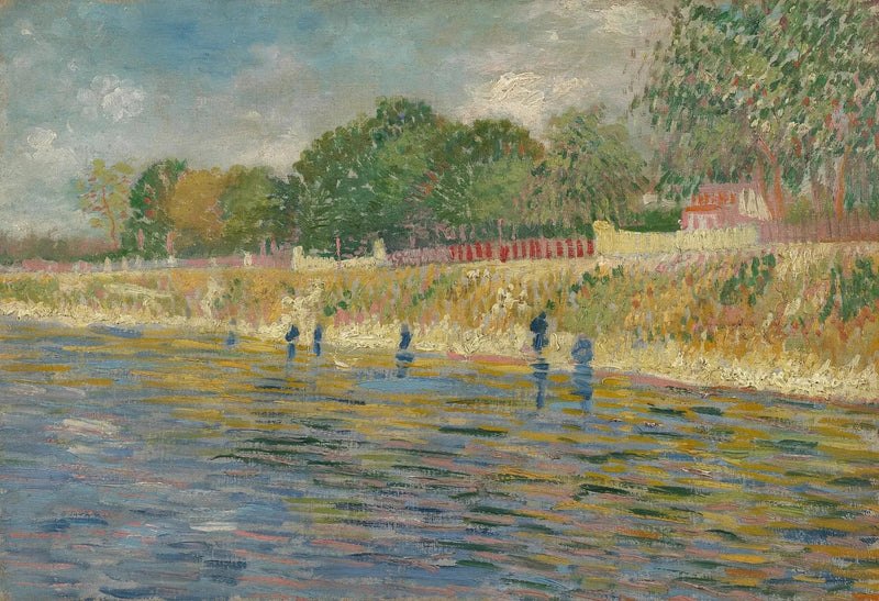 Seines bred - Vincent van Gogh