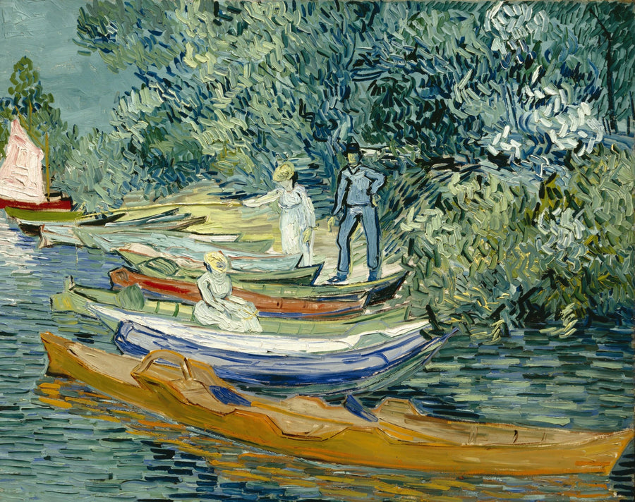 Banque de l'Oise i Auvers - Vincent van Gogh