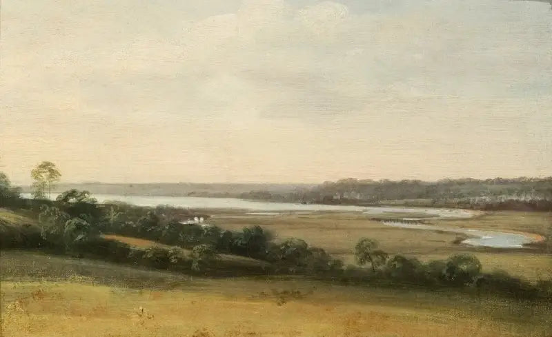 Rivière Stour i retning af Manningtree - John Constable