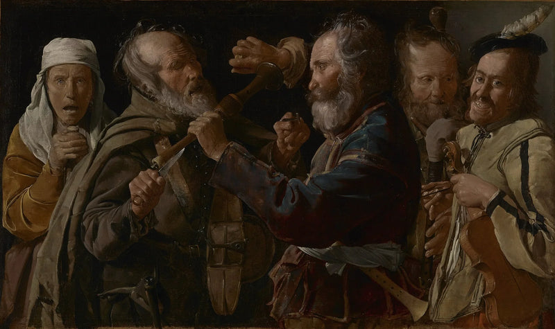 Musikeres kamp - Georges de La Tour