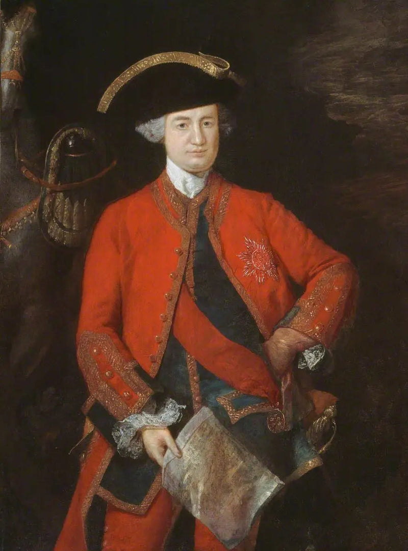 Robert, Lord Clive (1725–1774), en generalofficers uniform - Thomas Gainsborough