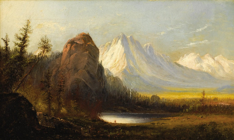 Rocher de la Katedral - Albert Bierstadt
