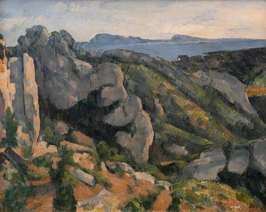 Klipper ved L'Estaque - Paul Cézanne