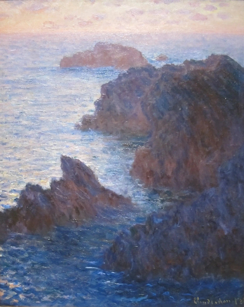Klipper ved Belle-Île, Port-Domois - Claude Monet