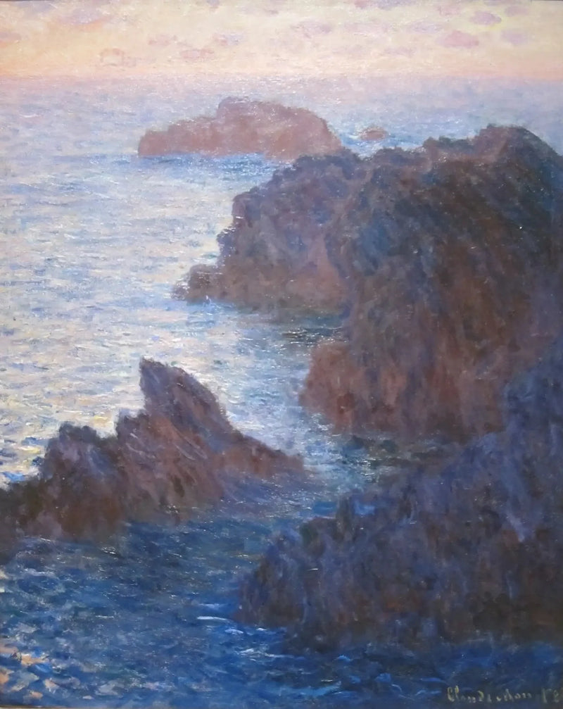 Klipper ved Belle-Île, Port-Domois - Claude Monet