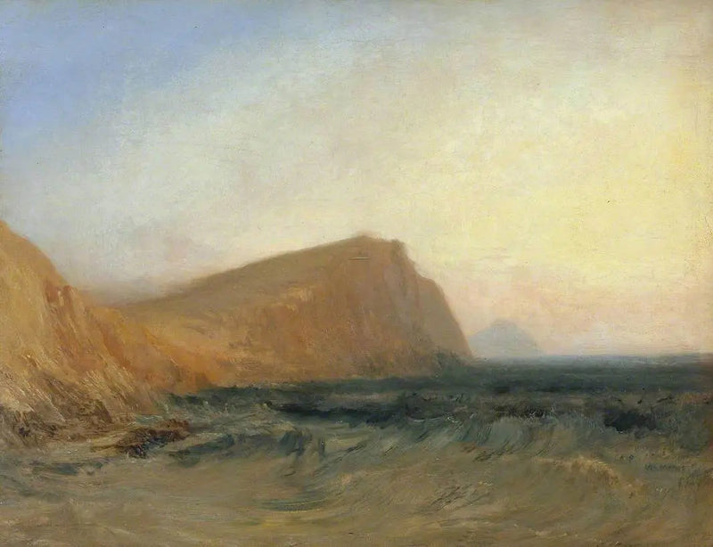 Klippefyldt Kyst - J. M. W. Turner