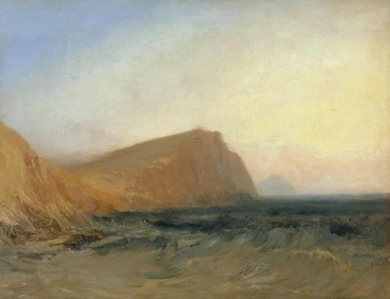 Klippefyldt Kyst - J. M. W. Turner