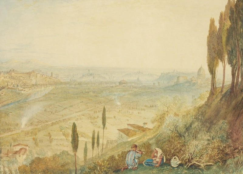 Rom fra Monte Mario - J. M. W. Turner