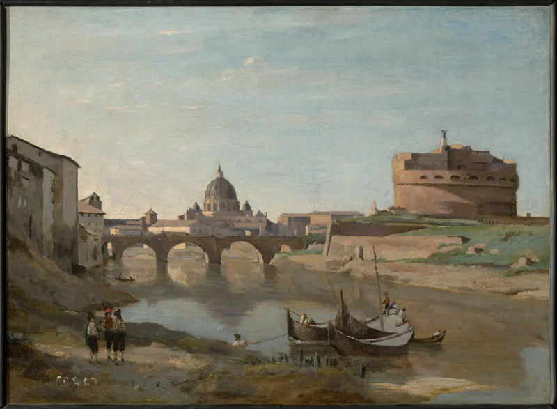 Rom, Château Saint-Ange - Jean-Baptiste Camille Corot