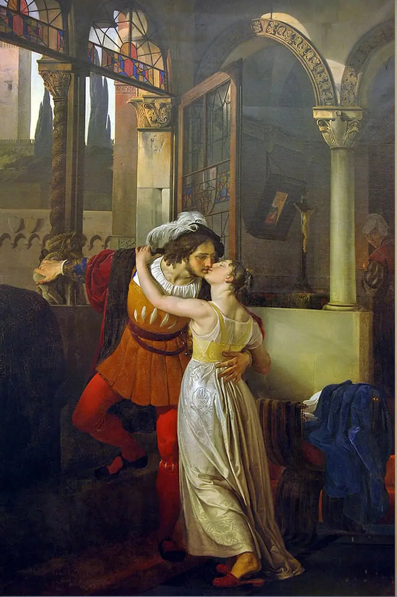 Romeo og Julie - Francesco Hayez