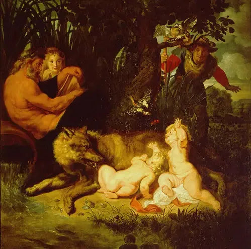 Romulus og Ræmus - Peter Paul Rubens