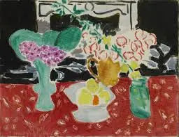 Jule roser og saxifrage - Henri Matisse