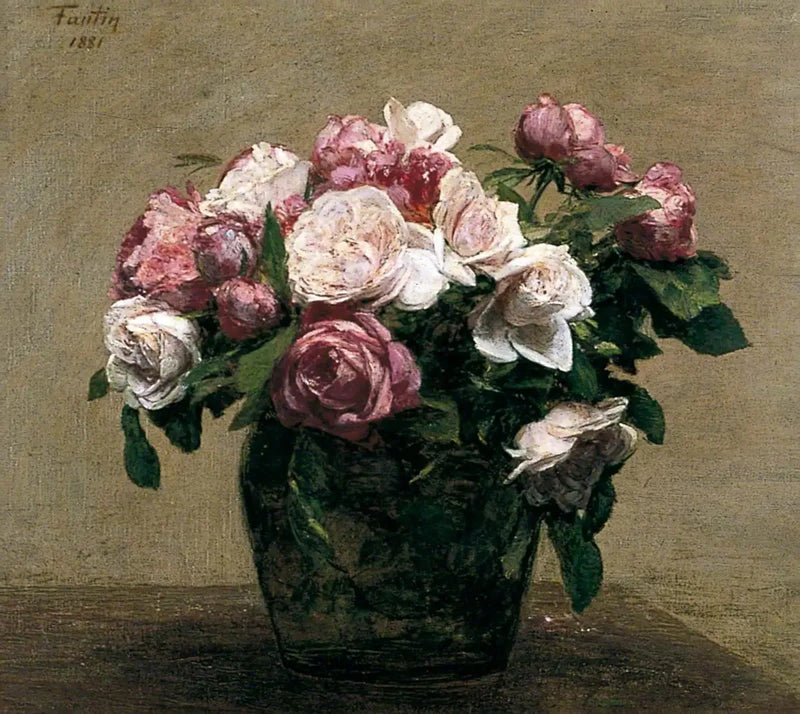 Roser roser - Henri Fantin-Latour