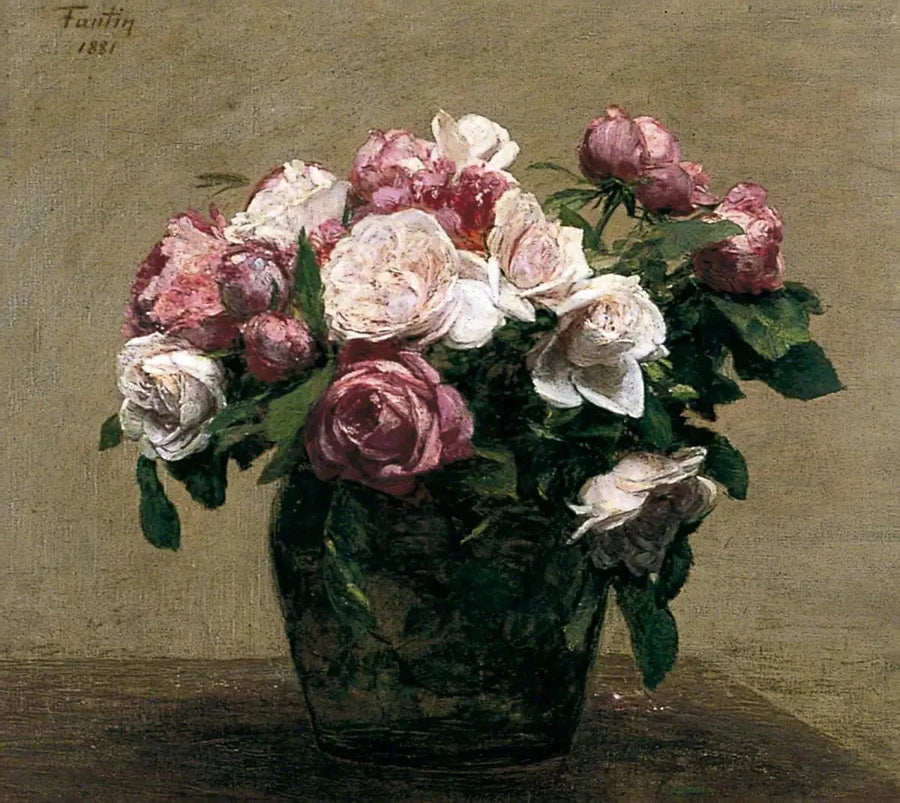 Roser roser - Henri Fantin-Latour