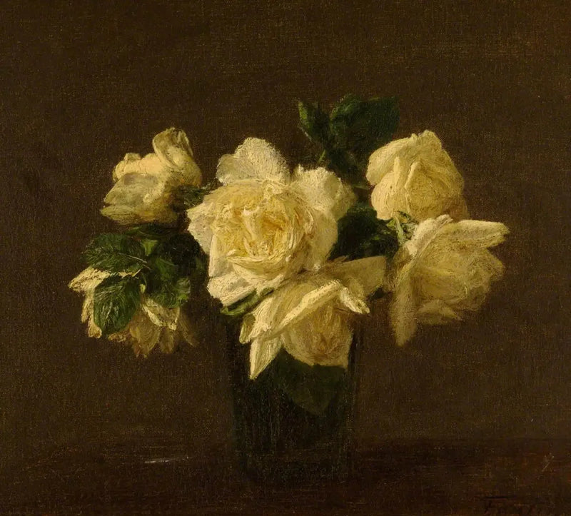 Gule roser - Henri Fantin-Latour