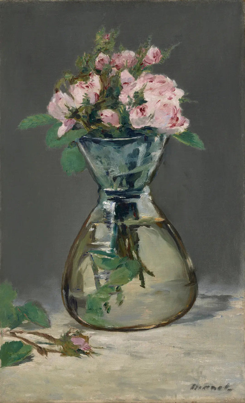 Skumroser i en vase - Édouard Manet