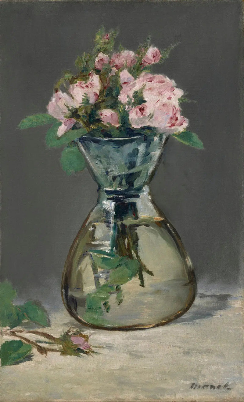 Skumroser i en vase - Édouard Manet