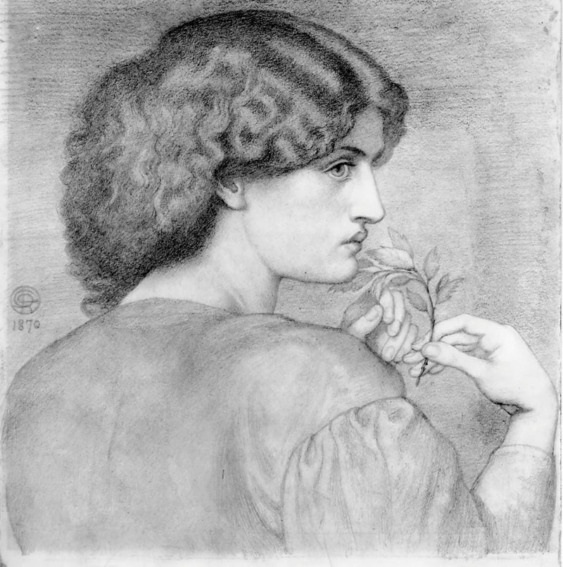 La Feuille de rose - Dante Gabriel Rossetti