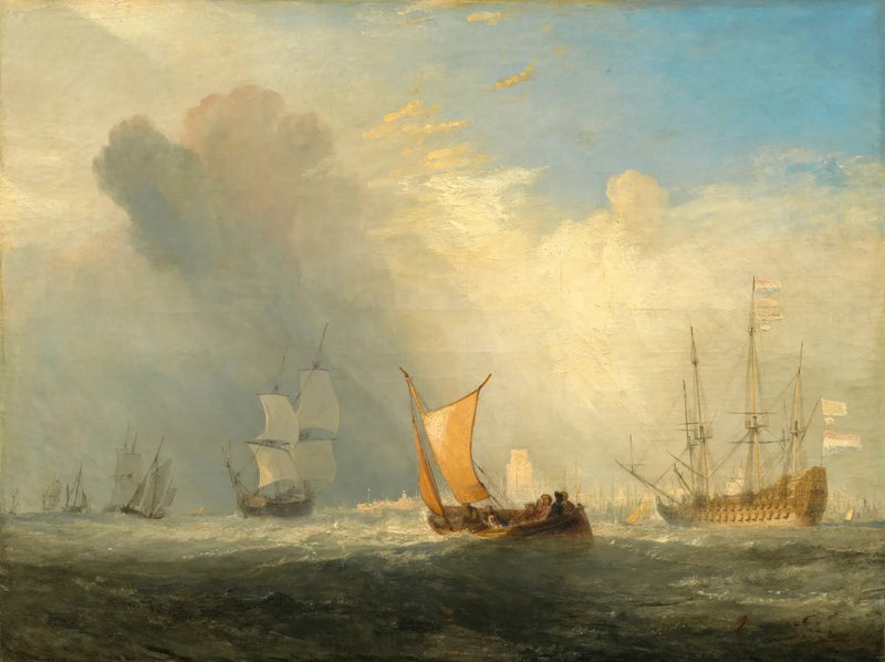 Rotterdam Færge-Båd - J. M. W. Turner