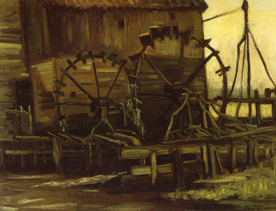 Vandmølle i Gennep - Vincent van Gogh